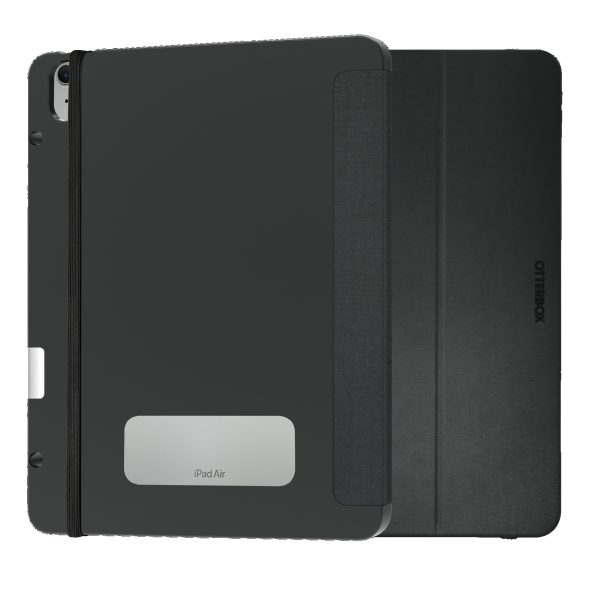 OtterBox React Folio Apple iPad Air (13') (M4/M3/M2) (8th/7th/6th Gen) Case Black - (77-95351),DROP+ Military Standard,7 Years Warranty