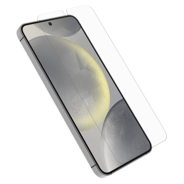 OtterBox Premium Glass Samsung Galaxy S25 5G / Galaxy S24 5G (6.2') Screen Protector Clear - (77-97840), DROP+ 3ft Protection, 7 Years Warranty