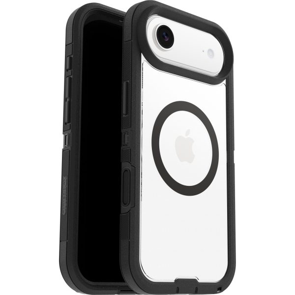 OtterBox Defender Pro XT MagSafe Apple iPhone Air (6.5') Dark Side (Clear / Black) - (77-98498), DROP+ 7X Military Standard, 7 Years Warranty
