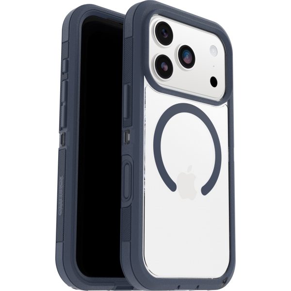 OtterBox Defender Pro XT MagSafe Apple iPhone 17 Pro Max (6.9') Case Baby Blue Jeans - (77-98532), DROP+ 7X Military Standard, 7 Years Warranty