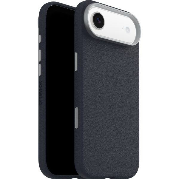 OtterBox Symmetry Cactus Leather MagSafe Apple iPhone Air (6.5') Case Blue Sentiment - (77-99037), DROP+ 3X Military Standard, 7 Years Warranty
