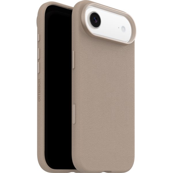 OtterBox Symmetry Cactus Leather MagSafe Apple iPhone Air (6.5') Case Grey Comfort (Biege) - (77-99041),DROP+ 3X Military Standard,7 Years Warranty