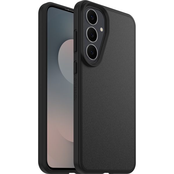 OtterBox React Samsung Galaxy S25 FE 5G (6.7') Case Black - (77-99261),Antimicrobial,DROP+ Military Standard,Raised Edges,7 Years Warranty
