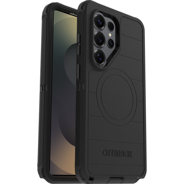 OtterBox Defender Pro Magnets Samsung Galaxy S26 Ultra 5G (6.9') Case Black - ProPack - (77-99883), DROP+ 7X Military Standard, 7 Years Warranty