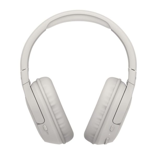 Belkin SoundForm Surround Wireless Over-The Ear Headphones  + USB-C Cable (1.2M) + Audio Cable (3.5mm) (1.2M)  - Sand (AUD009fqSA), 2 Years Warranty