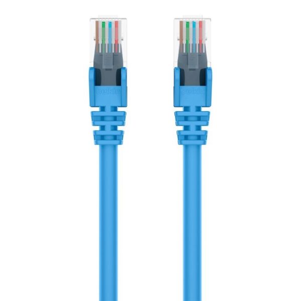 Belkin Cat6 Network Cables (10M) - Blue (A3L980bt10MBLUS), Exceeds 500MHz In Performance Test, Snagless Prevents Breaking & Cracking, 2 Years Warranty