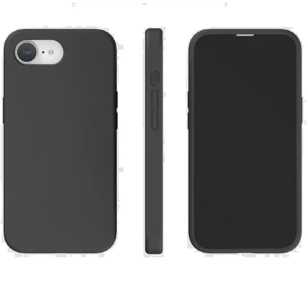 USP Apple iPhone 17e / iPhone 16e (6.1') Silicon Case Black - Two Tough Layers, Port Covers, No Slip Grippy Edges, Anti-fall , 5 Years Warranty