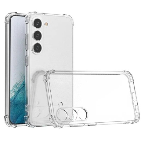 USP Samsung Galaxy A21s (6.5') Acrylic & TPU Hard Case Clear (With Soft Round Airbags) - Ultra-Thin & Lightweight, Scratch-resistant,5 Years Warranty