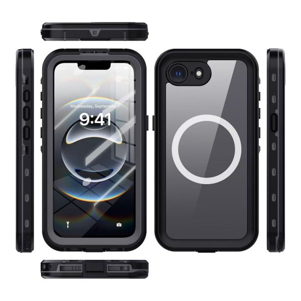 USP Apple  iPhone 17e / iPhone 16e (6.1') WaterProof Case Black - DROP+ Military Standard, Waterproof, Shockproof, DustProof , 5 Years Warranty