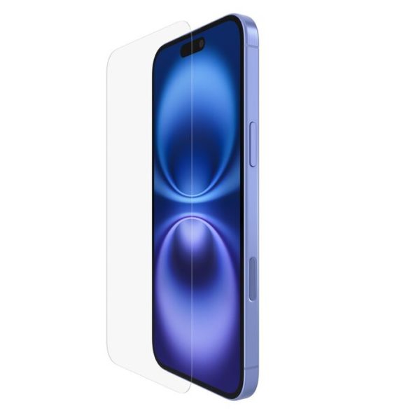 Belkin ScreenForce UltraGlass 2 Treated Screen Protector for Apple iPhone 16 Plus/iPhone 15 Plus/iPhone 14 Pro Max - Clear (OVA132zz),2 Years Warranty