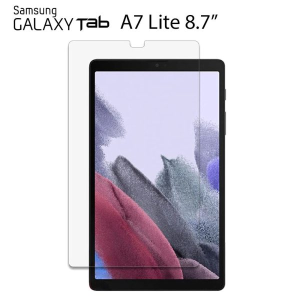 USP Samsung Galaxy Tab A7 Lite (8.7') Premium Tempered Glass Screen Protector Clear - 9H Surface Hardness, Scratch Resistant, 5 Years Warranty