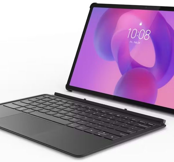 Lenovo Idea Tab Pro (12.7')  Bluetooth Keyboard Pack - Storm Grey (ZG38C06017), Built-in-Kickstand, 2-in-1 Pack, POGO Connector, 1 Year Warranty