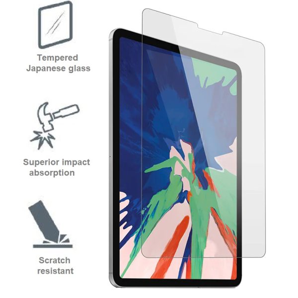 Cygnett OpticShield Apple iPad Pro (12.9') (6th/5th/4th/3rd Gen) Tempered Glass Screen Protector - (CY2731CPTGL), 2 Years Warranty