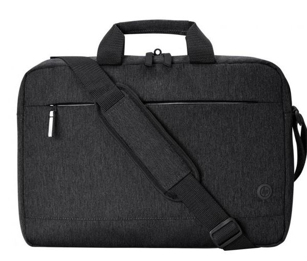 HP Bag 15.6' Prelude Pro Recycle Top Load Carry Case Laptop Bag Recycled Fabric Strap Adjustable, Padded Design Fits 15.6' 14' 13.3' Notebook