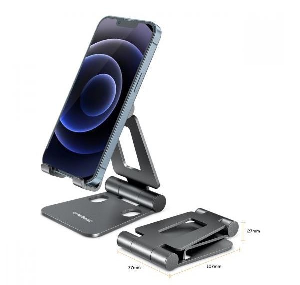 mbeat®  MB-STD-S2PGRY Stage S2 Hands-Free Mobile Stand GREY Compact and Durable Optimised Hands-free Space-saving Portability
