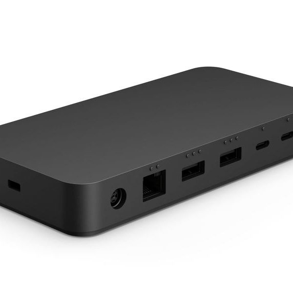 Microsoft Surface Thunderbolt™ 4 Dock Station 4K 165W 40Gbps USB-C USB-A 3.5mm Audio Jack 2.5G Ethernet Go2/3 Studio Pro 7/7+/8/9/X/10/11 Laptop 5/6/7