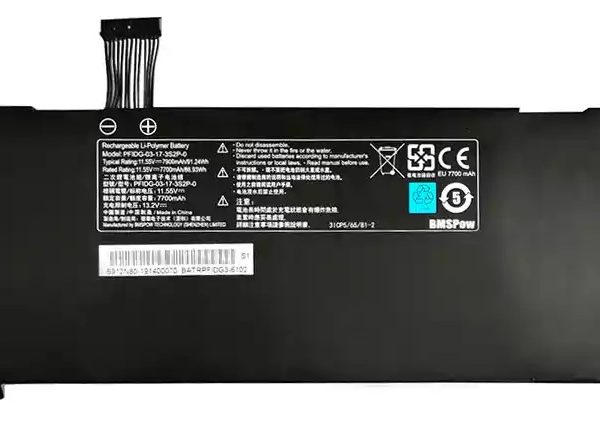 Battery 6cell 11.55V 7900mAh 91.24Wh  for Leader SC568,SC572,SC573,SC574,SC519,SC521