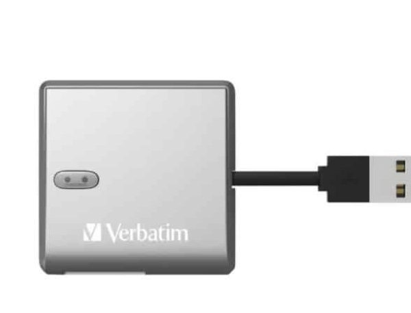 Verbatim USB 2.0 All- in-1 Card Reader Compact - including SD, SDHC, SDXC, microSD, microSDHC, microSDXC, CF-1, Memory Stick, xD and MS-Pro/Duo