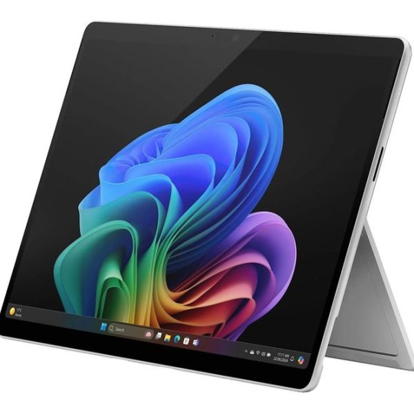 Microsoft Surface Pro 11 13' Touchscreen Copilot+ Snapdragon X 16GB 512GB SSD WIN 11P USB-C Thunderbolt WIFI7 BT Camera Platinum 2YR WTY - EU required