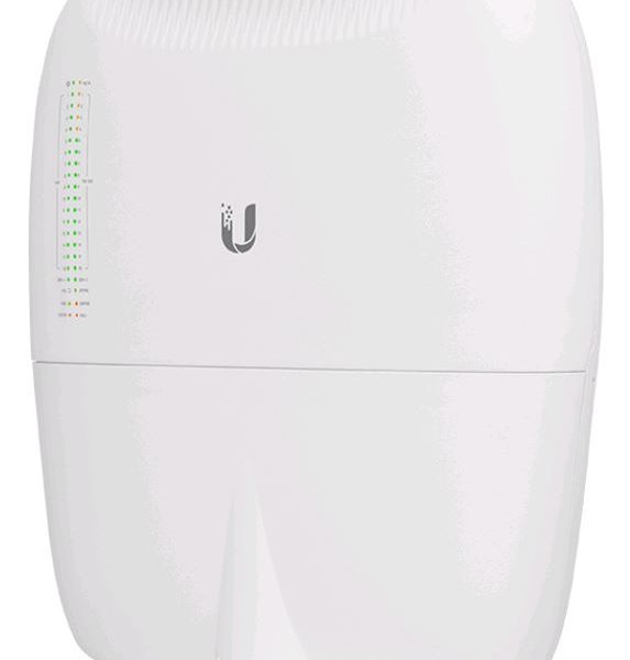 Ubiquiti EdgePoint 16 Port PoE Outdoor WISP Switch - 4x 54v/24v PoE Ports, 12x 802.3af 48v PoE Ports - ESD Power Protection,