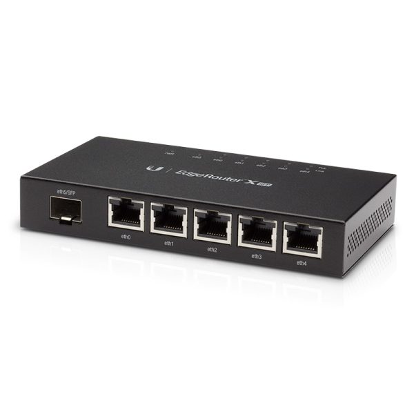 EOL -Last Stock-Ubiquiti EdgeRoute Advanced Gigabit Ethernet Router - Compact Powerful Router Sporting,5 Gigabit RJ45 Ports Passive PoE Support& SFP