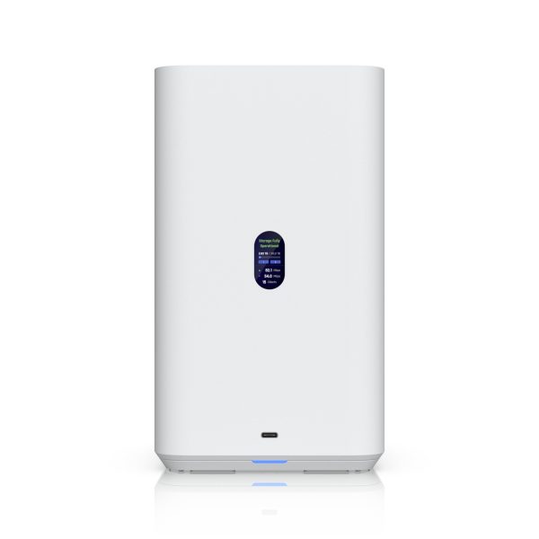 Ubiquiti UNAS 2, White, UniFi Network Attached Storage (2) 3.5' HDD Bays, 2.5 GbE Networking, USB-C Connectivity, Included PoE++ Adapter, Compact Foot