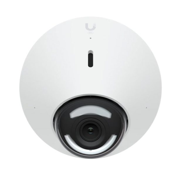 Ubiquit UniFi Protect Cam Dome Camera G5, 2K HD PoE Ceiling Camera, Polycarbonate Housing, Partial Outdoor Capable, Vandal resistant