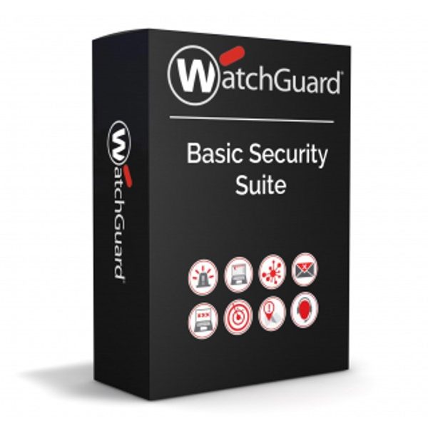 WatchGuard Basic Security Suite Renewal/Upgrade 3-yr for FireboxV Micro