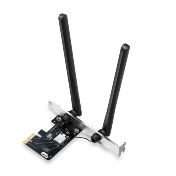 Mercusys MA86XE AXE5400 Wi-Fi 6E Bluetooth 5.2 PCIe Adapter, 2402Mbps @6GHz,2402Mbps @5GHz, 574Mbps@2.4GHz