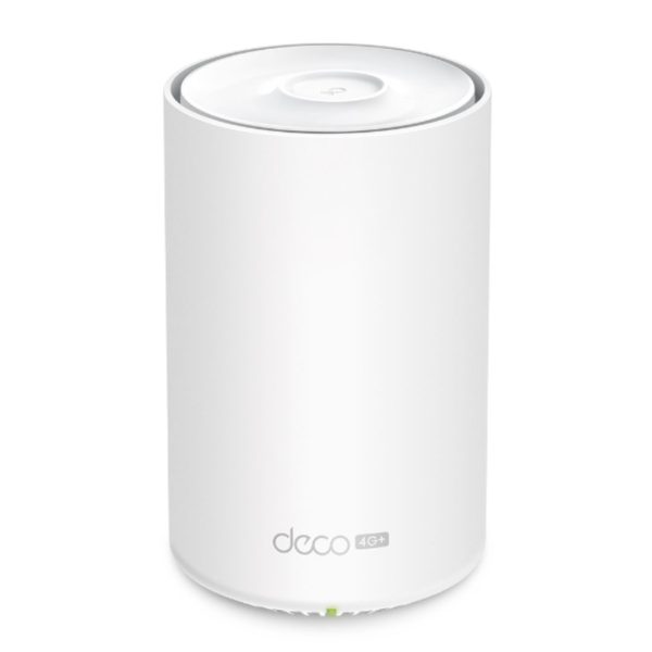 TP-Link Deco X10-4G(1-pack)  AX1500 4G Whole Home Mesh Wi-Fi 6 System, Dual-Band, Seamless AI Roaming, Gigabit Wired Speed, Parental Control, Gaming &