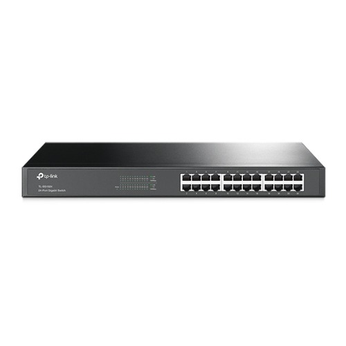 TP-Link TL-SG1024 24-Port Gigabit 19' Rackmountable Unmanaged Switch energy-efficient Supports MAC Plug & play 48Gbps Switching Capacity