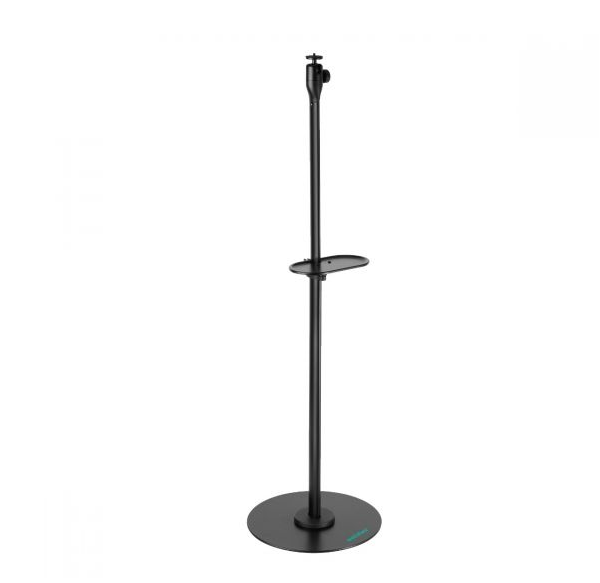 (LS) mbeat® activiva Universal Mini Projector Floor Stand offers 360° rotation, adjustable height, and universal compatibility