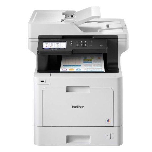 Brother MFC-L8900CDW Print Speed up to 31ppm(Mono&Colour) 2-Sided  (Duplex) Print, 2-sided (Duplex) Scan USB & Wired & Wireless Network. 250 Sheets