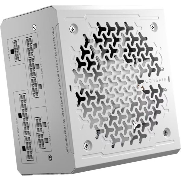 Corsair RMe Series™ RM750e - Fully Modular Low-Noise ATX Power Supply - White (AU), Cybenetics Gold, ATX12V 3.1, 2x PATA, 2x EPS, 6x SATA, 3x PCIe