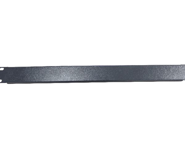 LDR 1U 19' Blanking Panel - Rack Mountable 19' - Black Metal Construction