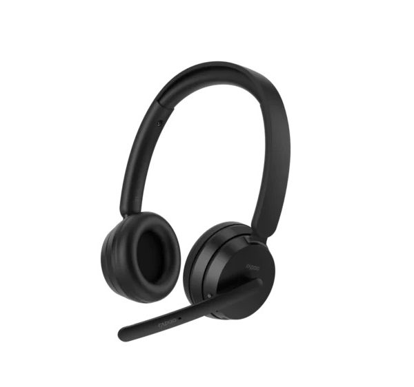 RAPOO H200 Wireless Stereo Headset, Dual-mode Wireless, Single Headband, Lightweight Design, Comfortable fit 40mm Speaker