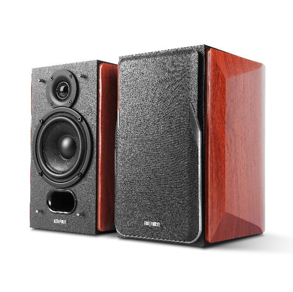 Edifier P17 Passive Bookshelf Speakers - Premium Wooden Enclosures/3/4inch Silk Dome Tweeters/4inch Bass Drivers/Wall-mount Brackets