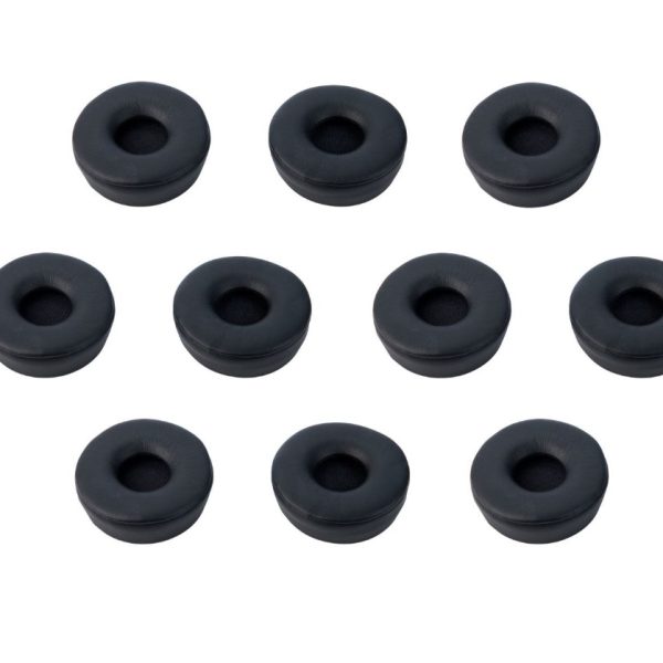 Jabra Engage Ear Cushions, Black, 10 pcs, for Stereo/Mono Headsets (14101-61), Suitable for Engage 75 Mono & Engage 65 Mono