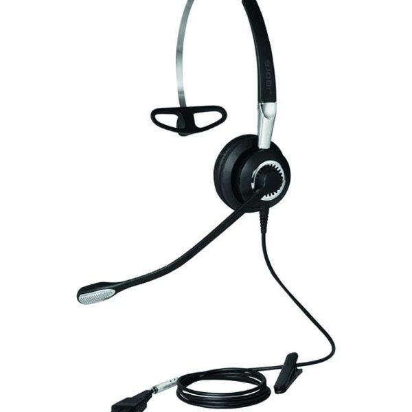 Jabra BIZ 2400 II Mono QD - 3 in 1 Mic. 72 UNC  Corded Headset, Better Conversation, Better Sound, HD Voice, Coise-Cancelling