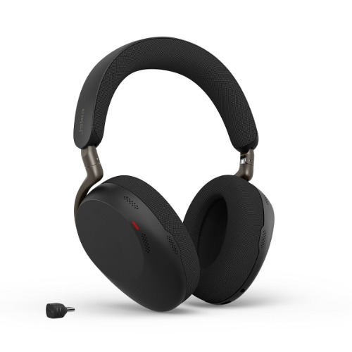 Jabra Evolve3 85, UC Stereo Black Bluetooth ANC Headset, Link390C BT, USB-C