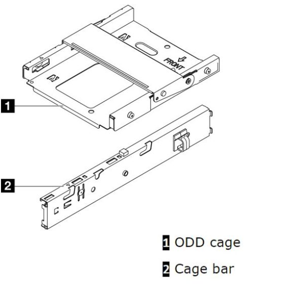 LENOVOThinkSystem ST50 V2 Slim ODD Cage Kit