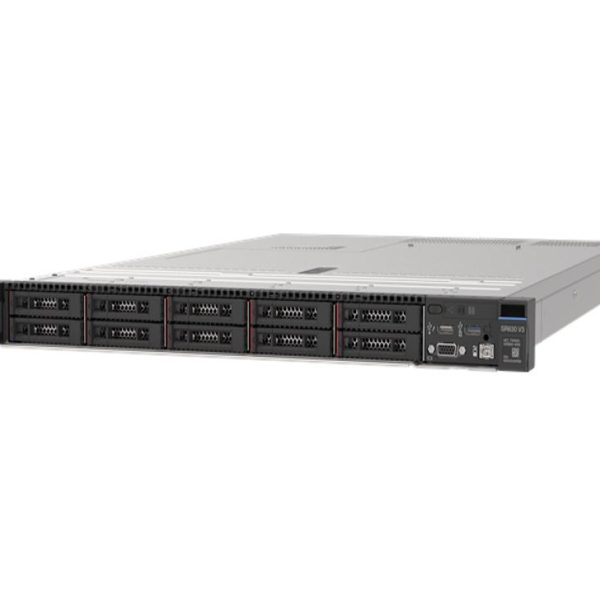 LENOVO ThinkSystem SR630 V3,  1xIntel Xeon Gold 5418Y 24C 2GHz 185W, SFF, 1x32GB 2Rx8,  ThinkSystem RAID 9350-8i 2GB Flash PCIe 12Gb Adapter,   1x750W