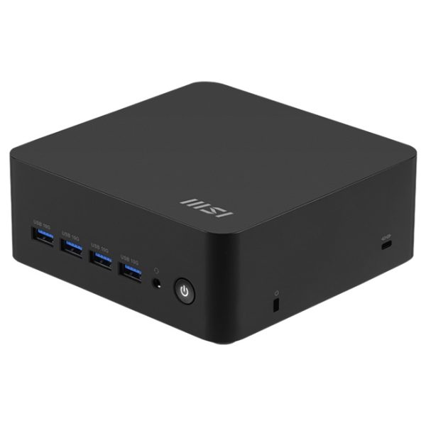 MSI Cubi Z AI 8M with Hawk Point R5, Ryzen 5 8645HS/Up to DDR5/dTPM/2*M.2/2*HDMI/2*USB C 4.0/4*Display/2*LAN/Wifi6E/Card Reader/Power Switch Cable/3Y