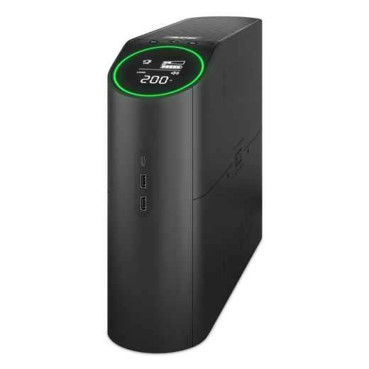 APC Back-UPS Pro Gaming UPS 2200VA/1320W, Tower, 230V, Midnight (Black)