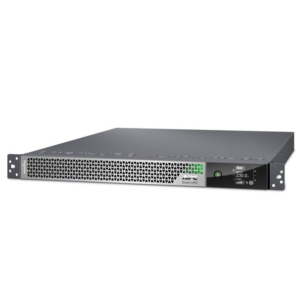 APC Smart-UPS Ultra On-Line, 2200VA, Lithium-ion, Rack/Tower 1U, 230V, 3x C13, 2x C19 IEC outlets, SmartConnect, Extended runtime, W/rail kit