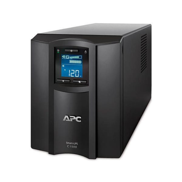APC Smart-UPS C 1500VA/900W Line Interactive UPS, Tower, 230V/10A Input, 8x IEC C13 Outlets, Lead Acid Battery