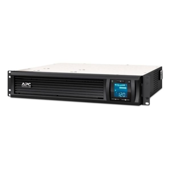 APC Smart-UPS C 1000VA/600W Line Interactive UPS, 2U Rackmount, 230V/10A Input, 4x IEC C13 Outlets, Lead Acid Battery, SmartConnect Port, Graphic LCD