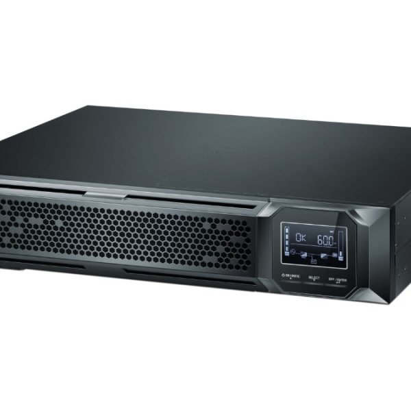Aten 2000VA/2000W Professional Online UPS with USB/DB9 connection, 8 IEC C13 outlets, optional SNMP support, EPO and RJ port surge protection