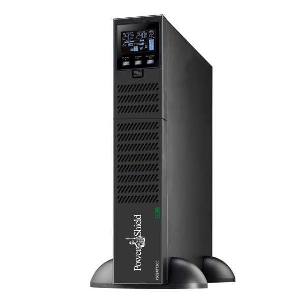 PowerShield Centurion RT 1500VA/1350W - 2U - True Online Double Conversion Rack/Tower UPS, 3 AUS sockets, 10A, C13 x 5, 2-year warranty