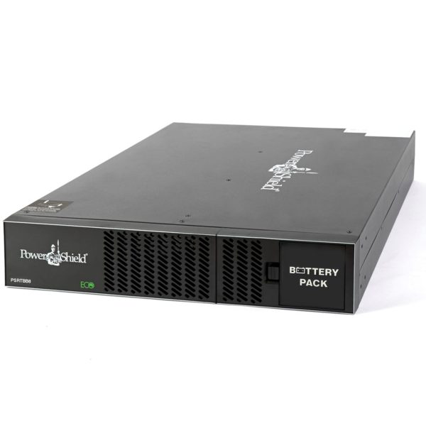 PowerShield Extended Battery Module for PSCRT2000 & PSCERT2000SB, 2U, 8 batteries, enhances runtime and reliability